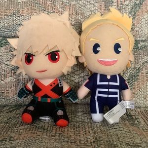 Bakugou & Mirio My Hero Academia Plushies